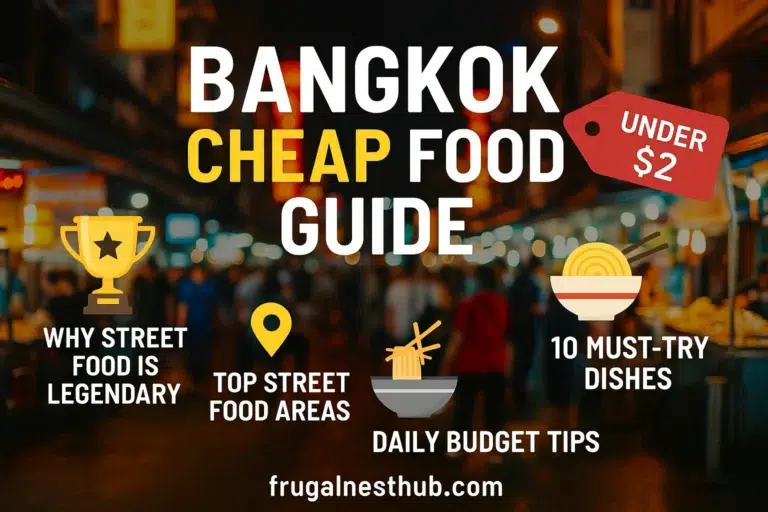Bangkok Cheap Food: 9 Street Eats Locals Love (Under $6/Day)