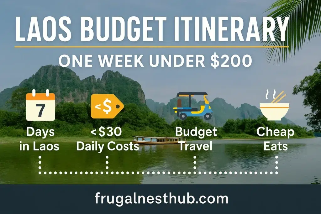 How You Can Travel Laos for 7 Days on Under $200